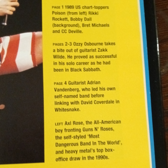 Vintage Heavy Metal Hardcover Book - Picture 8 of 9